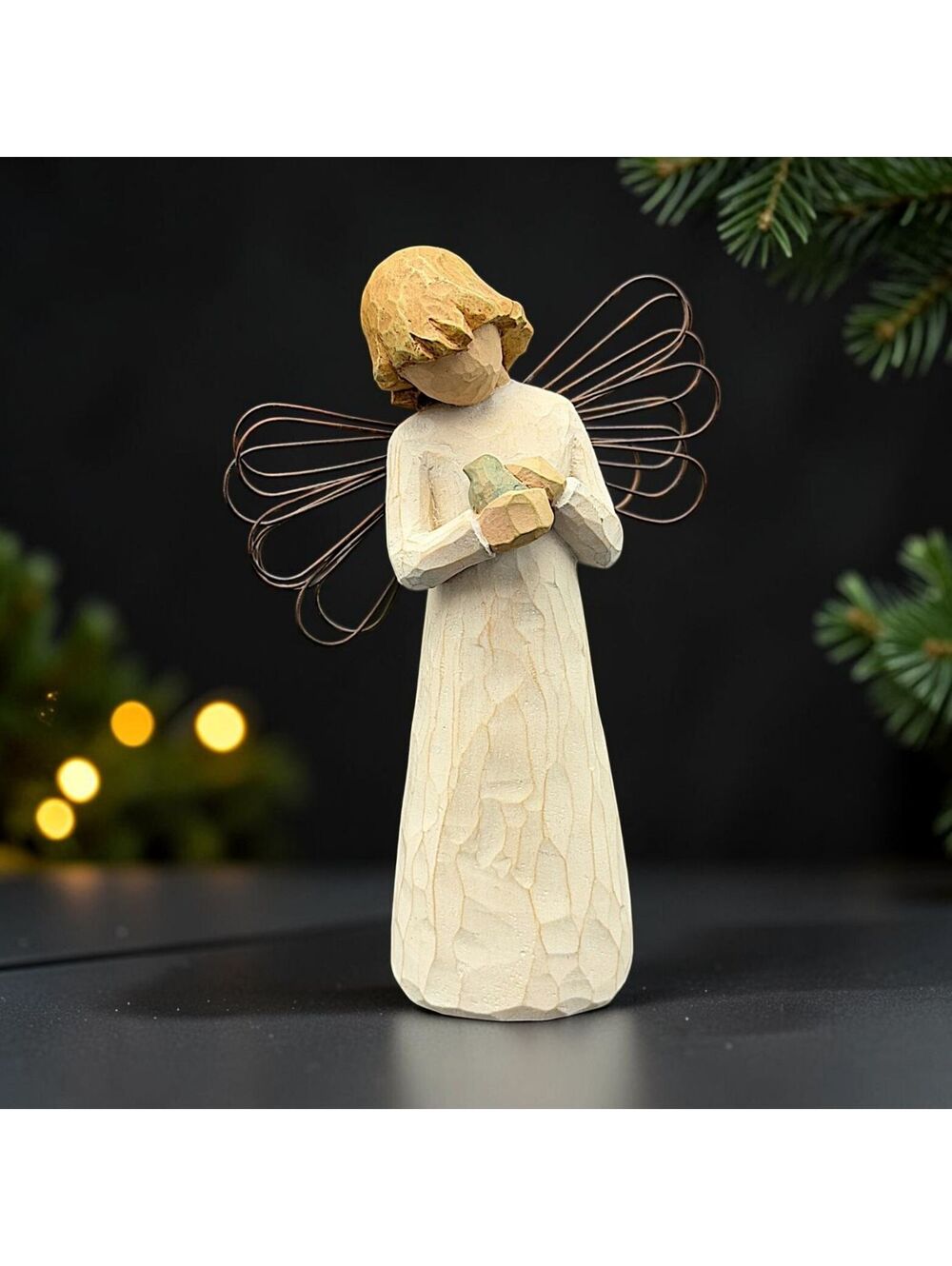 Vtg. Willow Tree Angel of Healing Susan Lordi 1999 Demdaco Figurine 5.25"